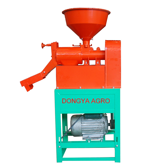 DONGYA AGRO mini rice mill machine with plus roller