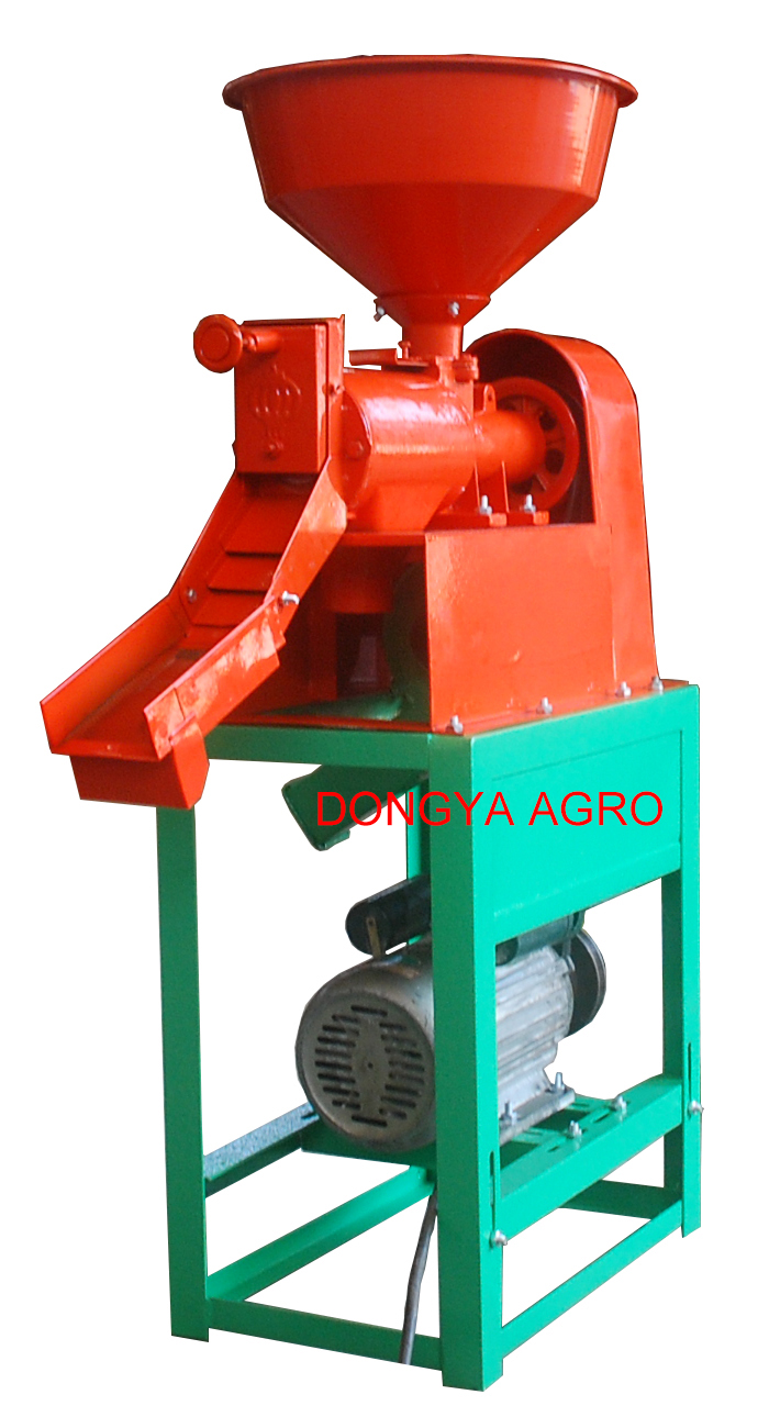 DONGYA AGRO mini rice mill machine with plus roller