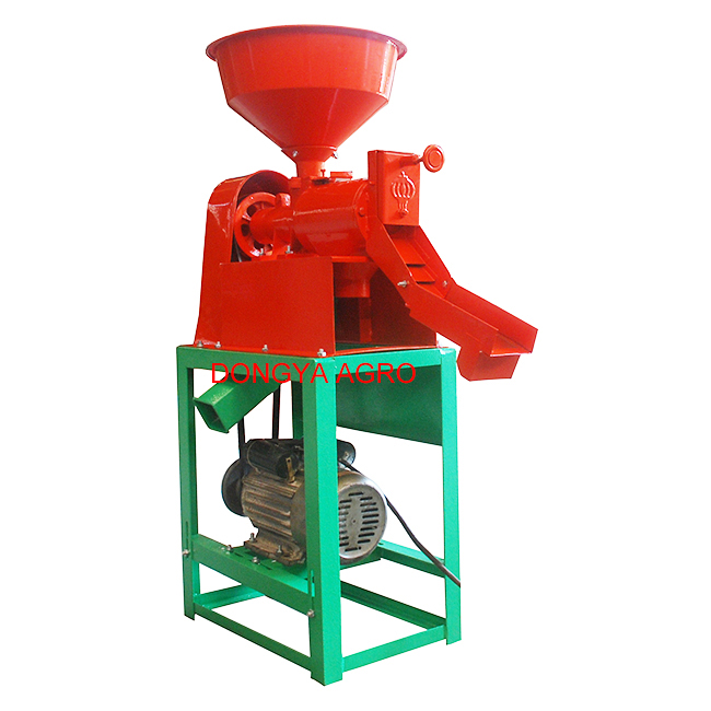 DONGYA AGRO mini rice mill machine with plus roller