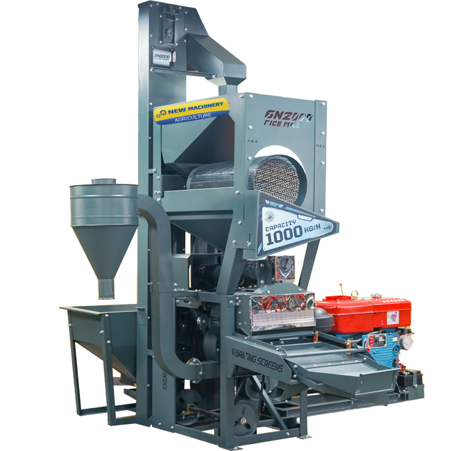 700kg per hour complete rice mill machine